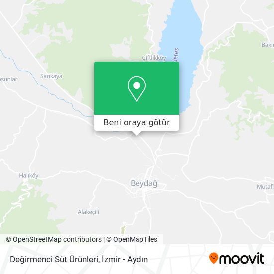Değirmenci Süt Ürünleri harita