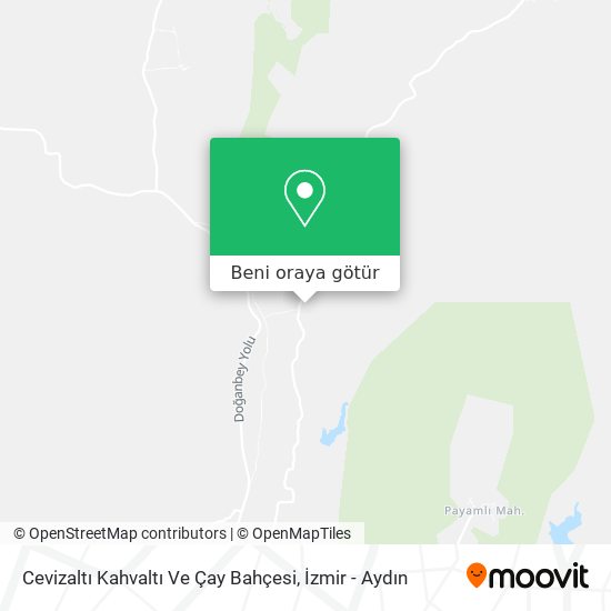 Cevizaltı Kahvaltı Ve Çay Bahçesi harita
