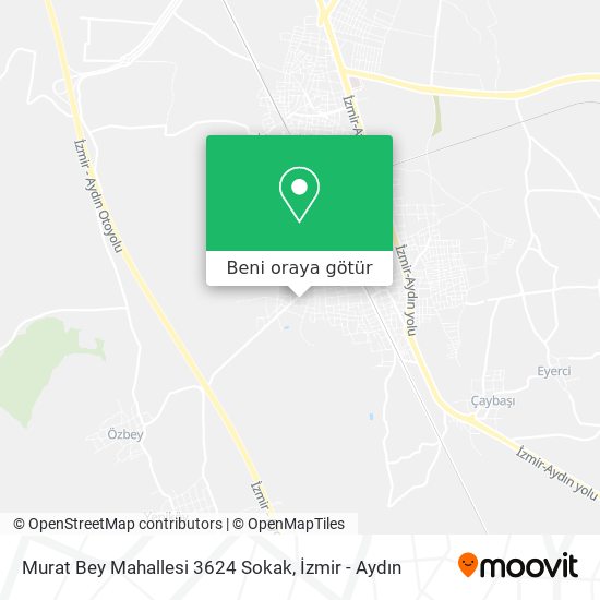 Murat Bey Mahallesi 3624 Sokak harita