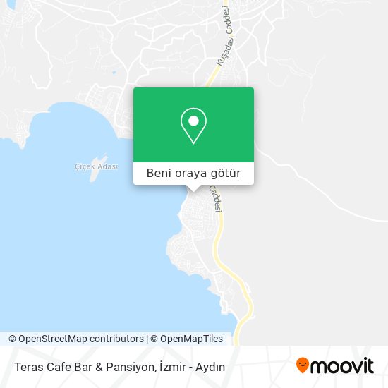 Teras Cafe Bar & Pansiyon harita