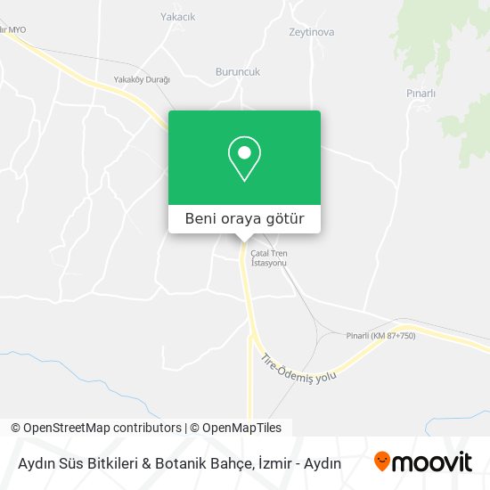 Aydın Süs Bitkileri & Botanik Bahçe harita