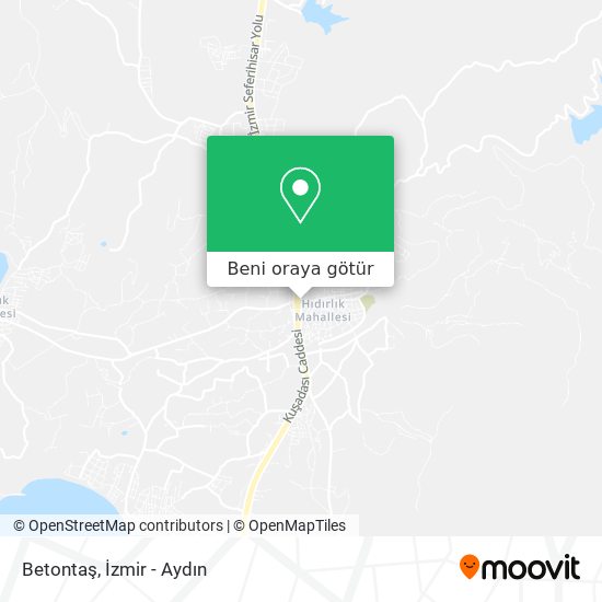 Betontaş harita
