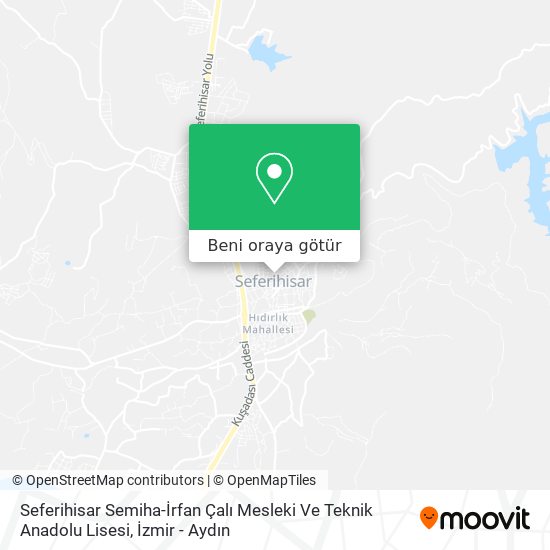 Seferihisar Semiha-İrfan  Çalı Mesleki Ve Teknik Anadolu Lisesi harita
