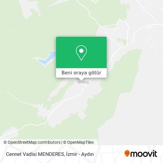 Cennet Vadisi MENDERES harita