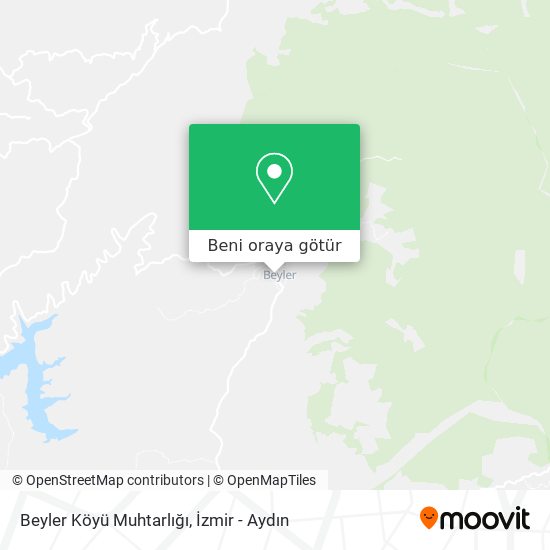 Beyler Köyü Muhtarlığı harita