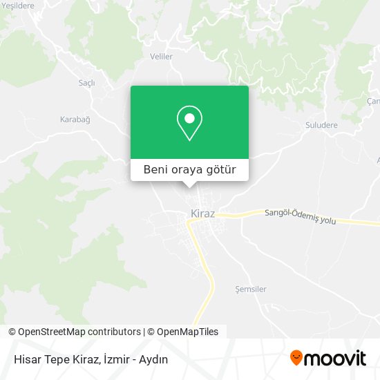Hisar Tepe Kiraz harita