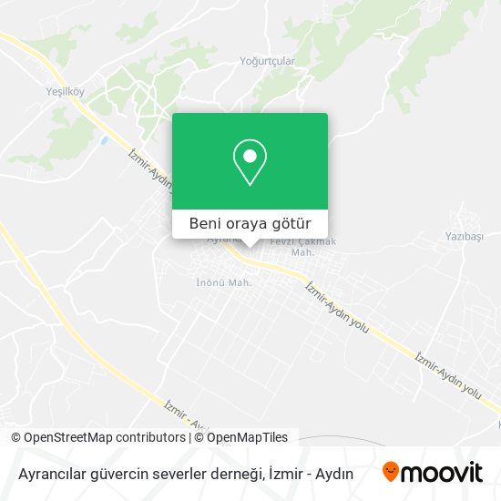 Ayrancılar güvercin severler derneği harita