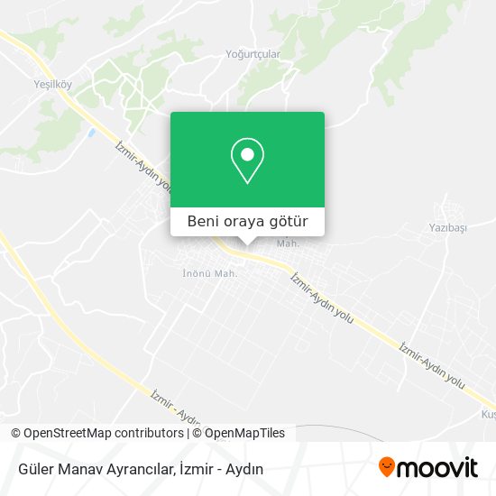 Güler Manav Ayrancılar harita