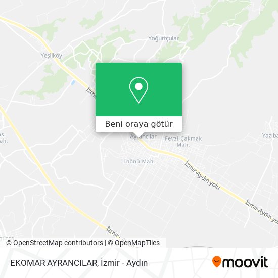 EKOMAR AYRANCILAR harita