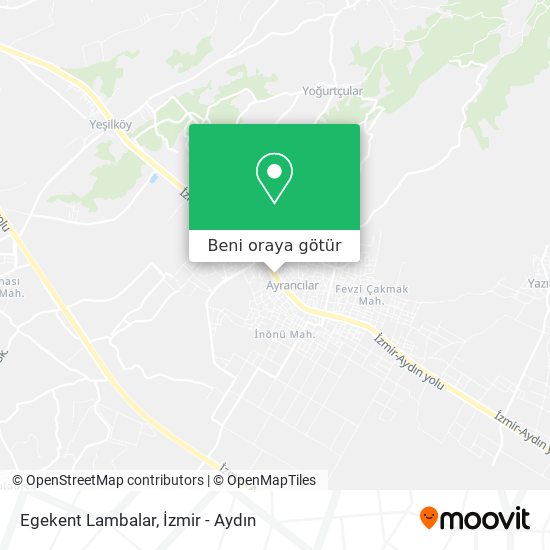 Egekent Lambalar harita