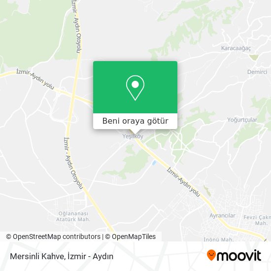 Mersinli Kahve harita