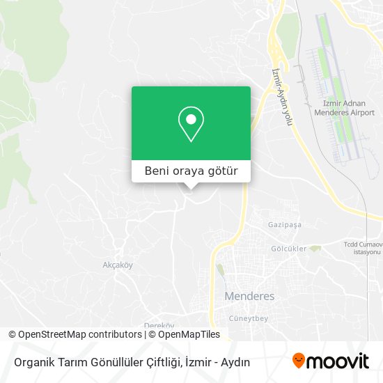 Organik Tarım  Gönüllüler Çiftliği harita