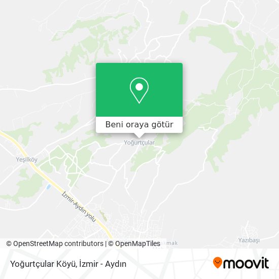 Yoğurtçular Köyü harita