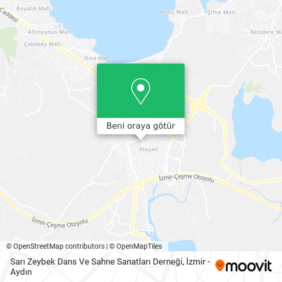 Sarı Zeybek Dans Ve Sahne Sanatları Derneği harita