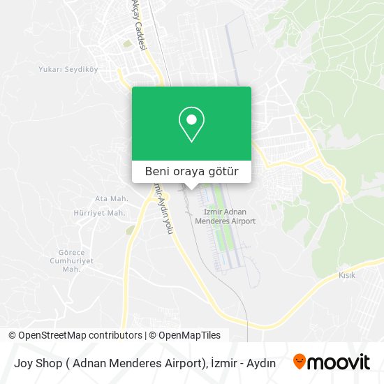 Joy Shop ( Adnan Menderes Airport) harita
