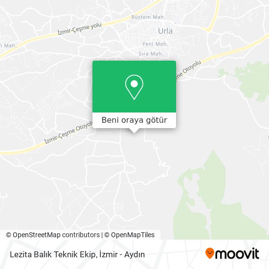 Lezita Balık Teknik Ekip harita