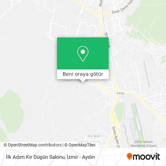İlk Adım Kır Dügün Salonu harita