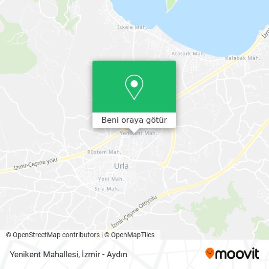 Yenikent Mahallesi harita