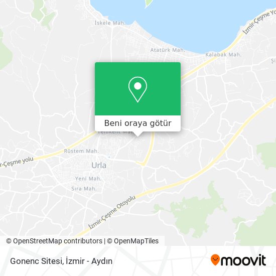 Gonenc Sitesi harita