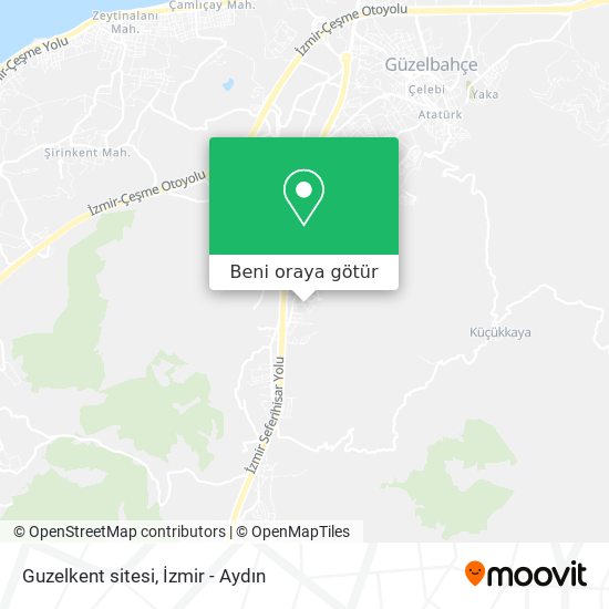 Guzelkent sitesi harita