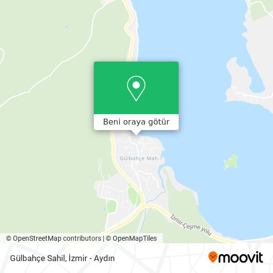 Gülbahçe Sahil harita