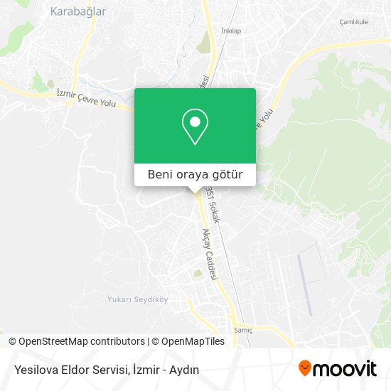 Yesilova Eldor Servisi harita