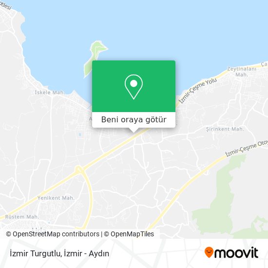 İzmir Turgutlu harita