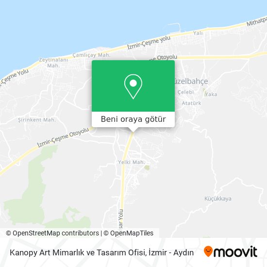 Kanopy Art Mimarlık ve Tasarım Ofisi harita