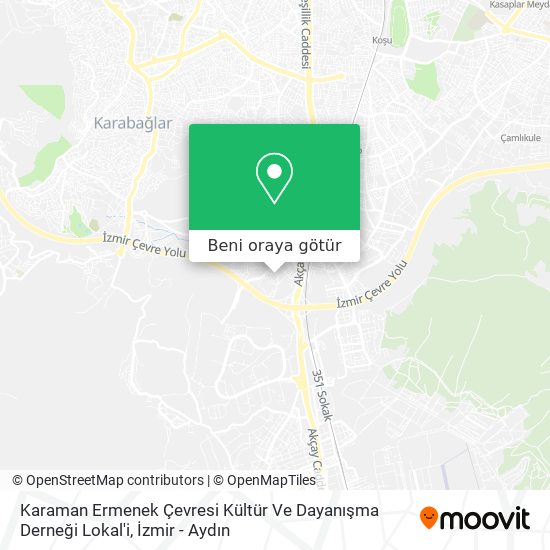 Karaman Ermenek Çevresi Kültür Ve Dayanışma Derneği Lokal'i harita
