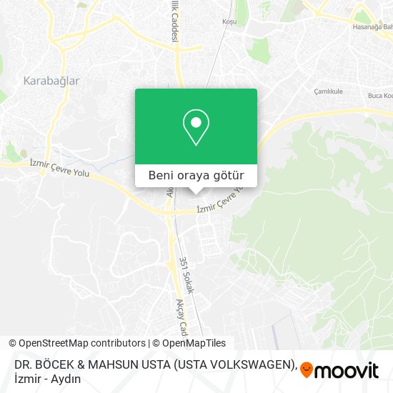 DR. BÖCEK & MAHSUN USTA (USTA VOLKSWAGEN) harita