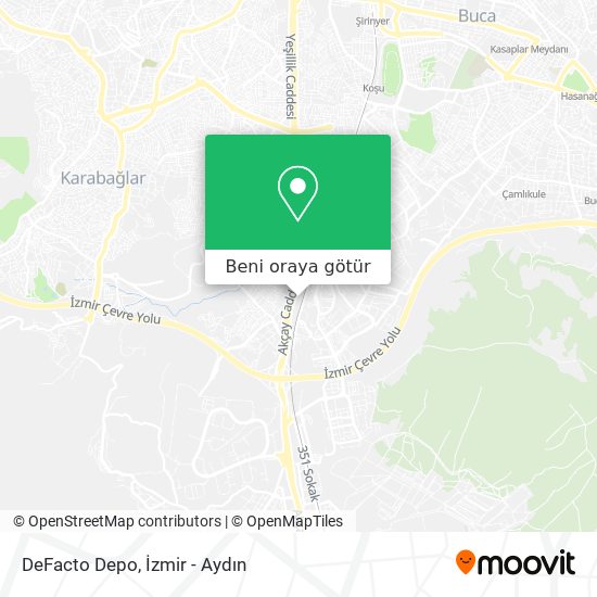 DeFacto Depo harita