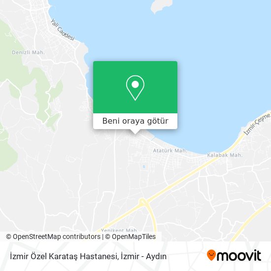 İzmir Özel Karataş Hastanesi harita