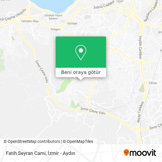 Fatih Seyran Cami harita