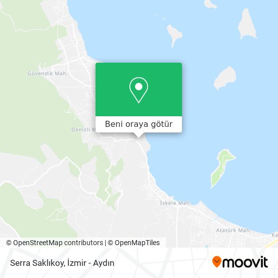 Serra Saklıkoy harita