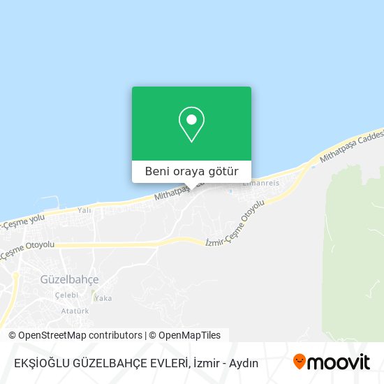 EKŞİOĞLU GÜZELBAHÇE EVLERİ harita