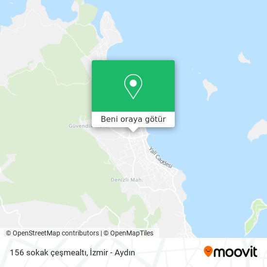 156 sokak çeşmealtı harita