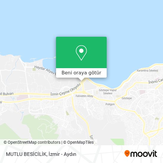 MUTLU BESİCİLİK harita