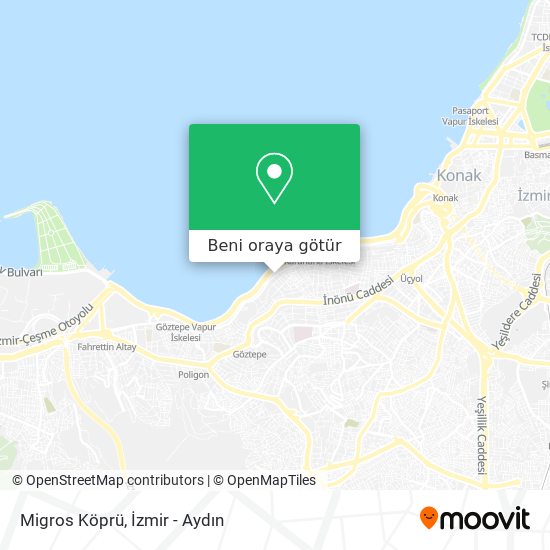Migros Köprü harita