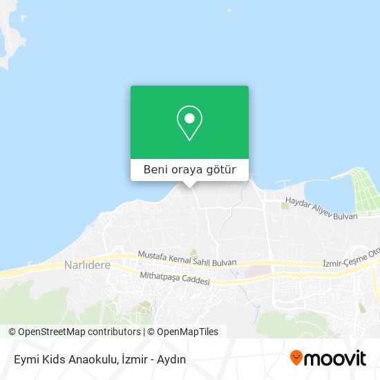 Eymi Kids Anaokulu harita