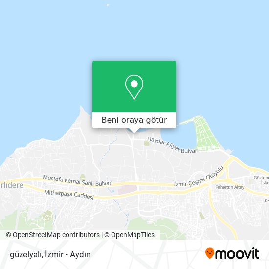 güzelyalı harita