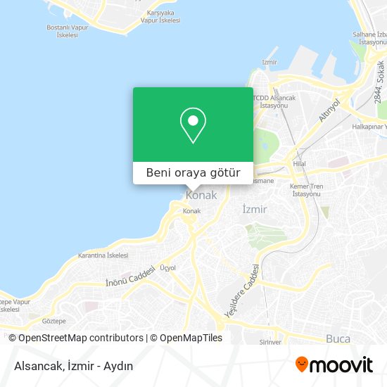 Alsancak harita