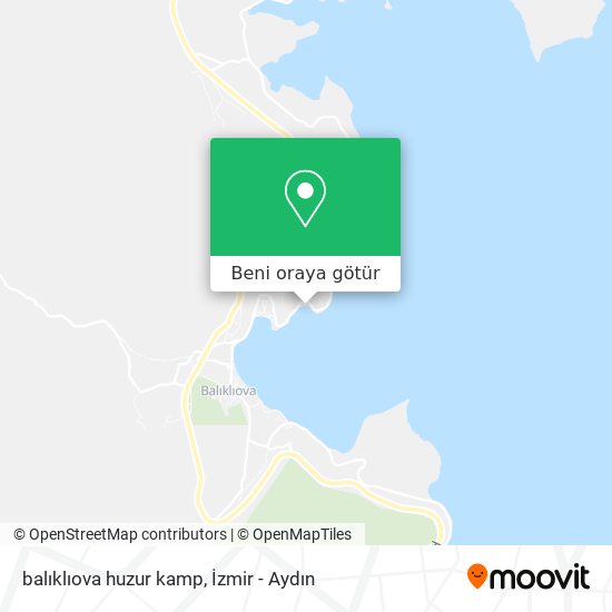 balıklıova huzur kamp harita