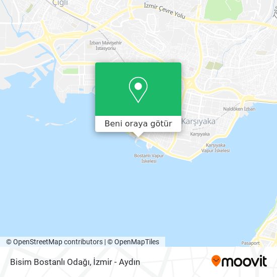 Bisim Bostanlı Odağı harita