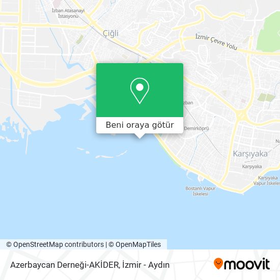 Azerbaycan Derneği-AKİDER harita