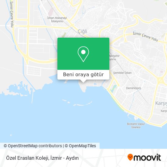 Özel Eraslan Koleji harita