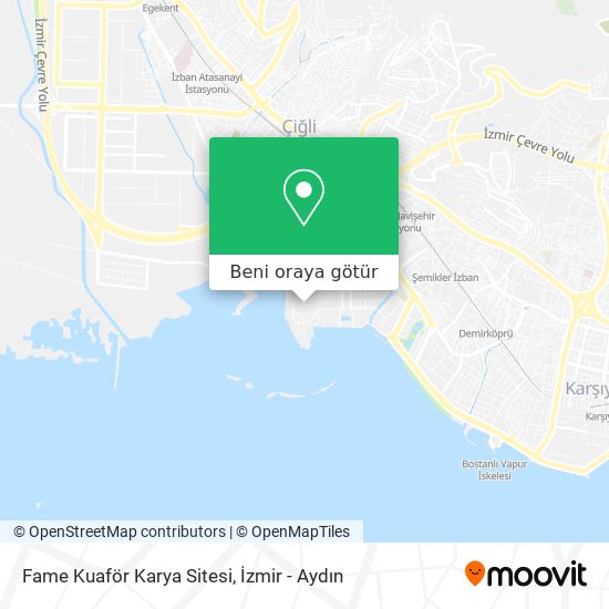 Fame Kuaför Karya Sitesi harita