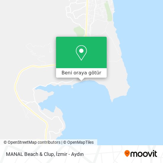 MANAL Beach & Clup harita
