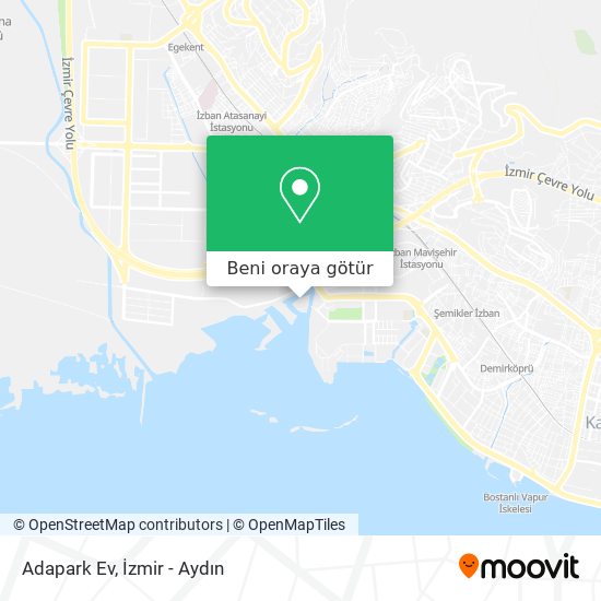 Adapark Ev harita