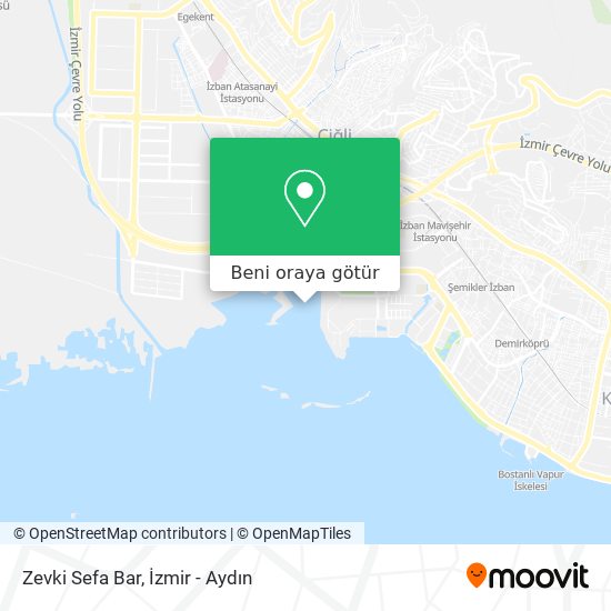 Zevki Sefa Bar harita