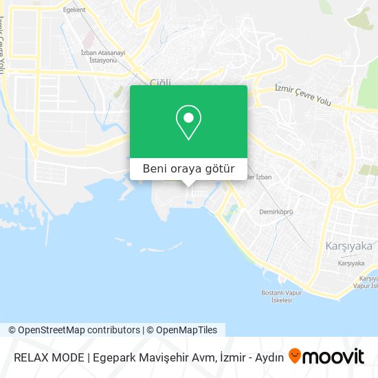 RELAX MODE | Egepark Mavişehir Avm harita